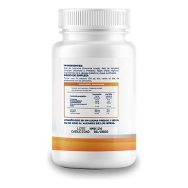 Cúrcuma Y Jengibre 500mg - 100 Cápsulas Por Frasco Sabor Sin Sabor