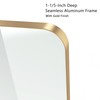 VocalStar 18 x 26 Inch Gold Bathroom Mirror for Wall,