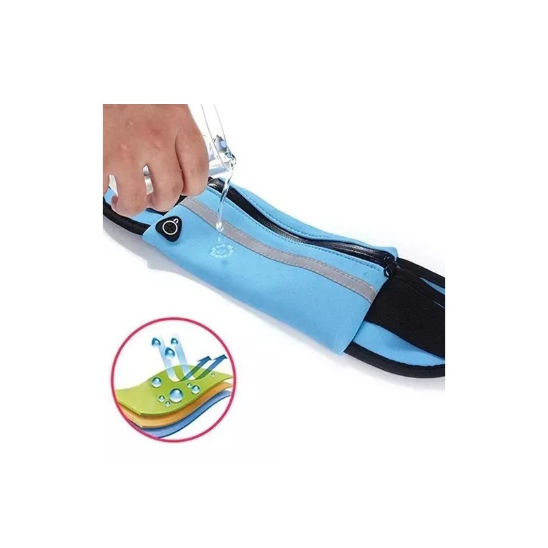 Universo en Linea Kit Bolsa Deportiva De Banda-cangurera Deportiva P/audifonos