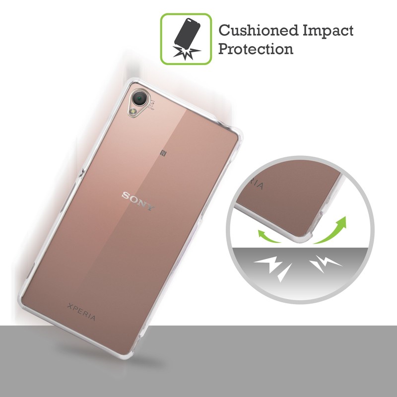 Head Case Designs of Soft Gel Case for Sony Mobile