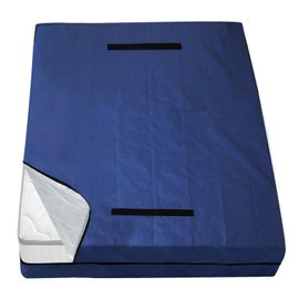 Coldwind Mattress Bags for Moving and Storage,Waterproof Mattress Cover for Moving with Heavy Duty Handles, Strong Zipper, Reusable Mattress Storage Bag, Moving Supplies & Moving Bags,Full Size,Navy