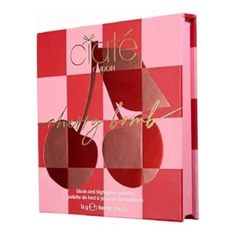 Ciaté London Paleta Cherry Bomb Rubor E Iluminador Palette Light