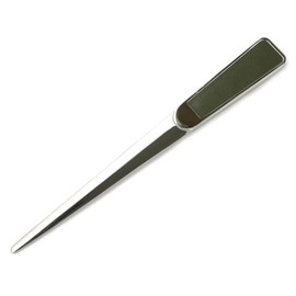 Slip-on Letter Opener Green Rio Leather M81394