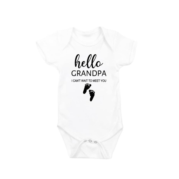 Hello Grandpa, I can't wait to meet you baby Bodysuit,