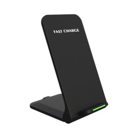 Wireless Charger, 15W Fast Wireless Phone Charger Stand with Dual Coil, Vertical and Horizontal Charging Dock, compatible with 11/11Pro/11 Pro Max, Desk and Bedside Charging Stand