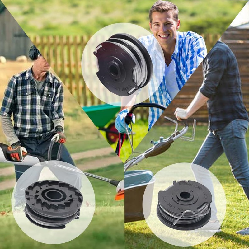 String Trimmer Replacement Spool Line,Compatible with Bosch Advancedgrasscut 36, Art