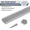 Flamorrow Stainless Steel Gutter Guard, 23Ft Gutter Cover, Micro-Mesh Leaf