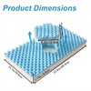 Egg Shaped Foam Pressure Relief Mattress for Bed Sore, Wedge