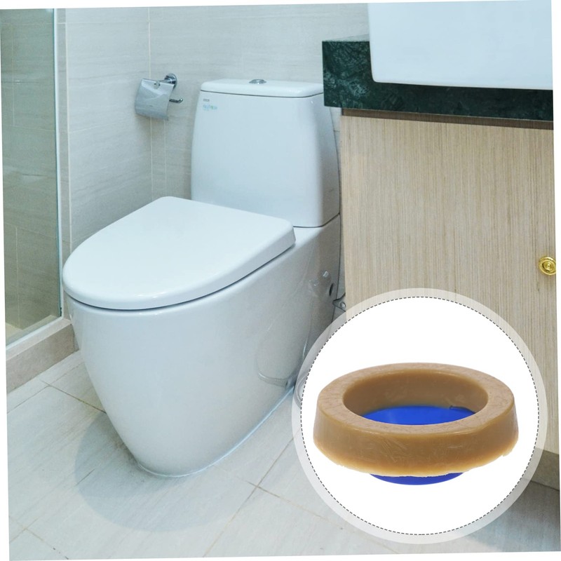 WOONEKY Bathroom Toilet Bowl Gasket Rubber Sealing Ring Leakproof Toilet