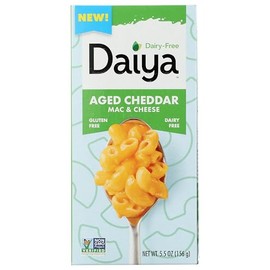 DAIYA Aged Cheddar Mac and Cheese, 5.5 OZ