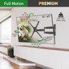 Barkan TV Wall Mount, 13-65 inch Full Motion Articulating -