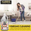 HARRIS Orange Vinegar Floor Cleaner, 128oz for Use on Hardwood,