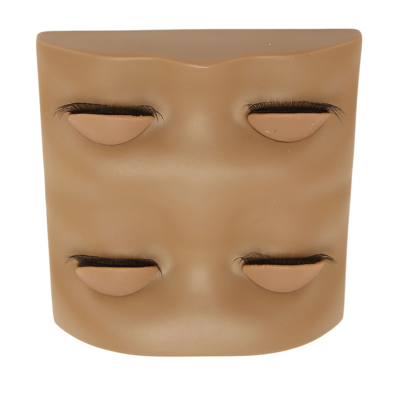 Eyelash Practice Mannequin Head Double Layer Lash Mannequin Head with