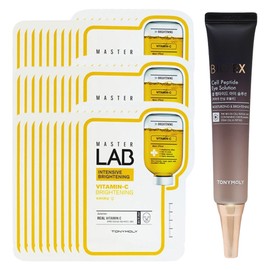 Tony Moly Master Lab Vitamin C Mask Sheet 30 sheets + Bio EX Cell Peptide Eye Solution / 토니모리 마스터랩 비타민C 마스크시트 30매+바이오 이엑스 셀 펩타이드 아이솔루션
