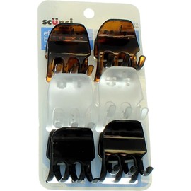 Scunci Effortless Beauty Hair Clips, Assorted, 6 ct. by Scunci