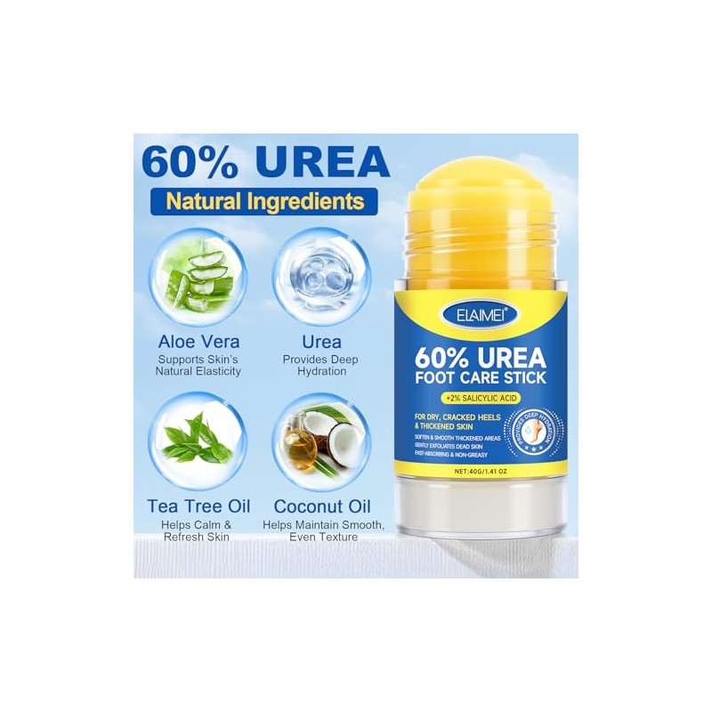 FANSHI Crema De Urea Al 60%. Barra Para El Cuidado