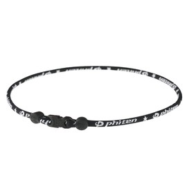 Phiten Classic Titanium Necklace (Gray, 18)