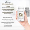 Citrato De Calcio De 150 Caps-530 Mg Vizana Nutrition