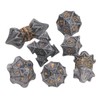 Dice Set Eye Catching Lightweight Alloy Dice Set for Playing