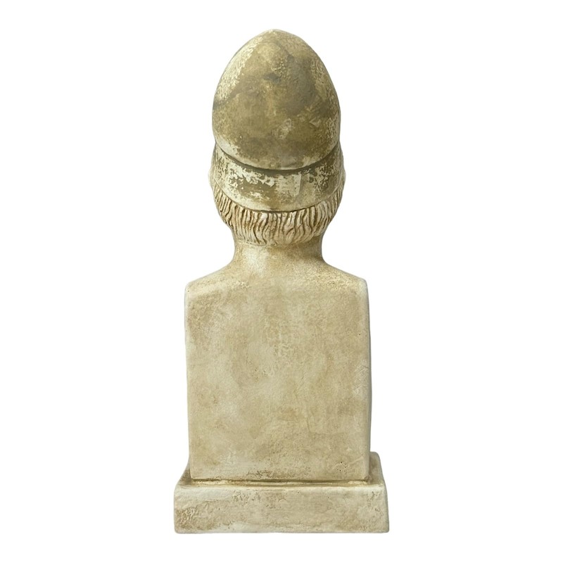 Pericles Leader of Athenian Democracy Bust Cast Stone Statue Sculpture