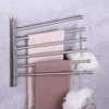 kimzcn Towel Holder Swing Out Towel Bar Stainless Steel Bathroom
