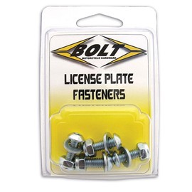 License Plate Bolts/Nuts 4/PK