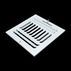 Fits 8x6 Duct Opening 3 Way Fixed Curved Blade Air