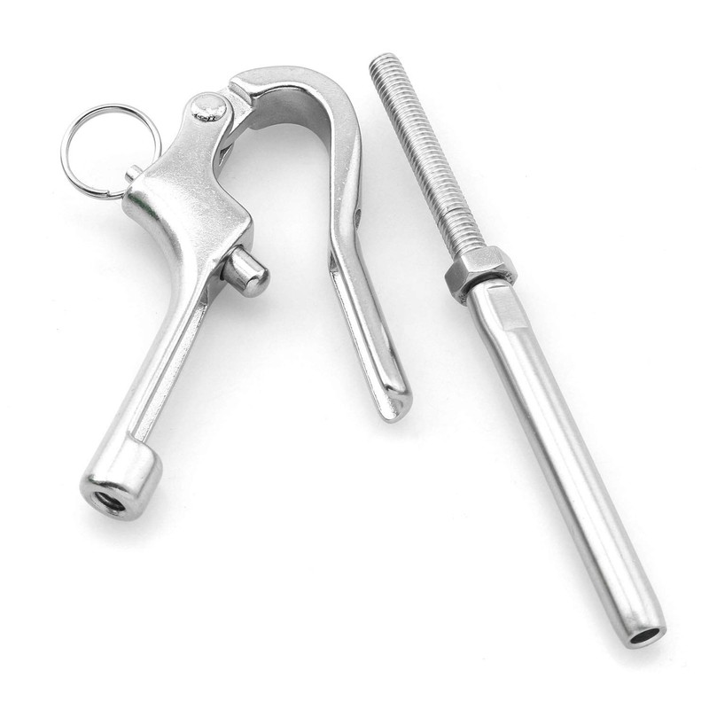 heyous 316 Stainless Steel Quick Release Pelican Hook Shackle Sailing