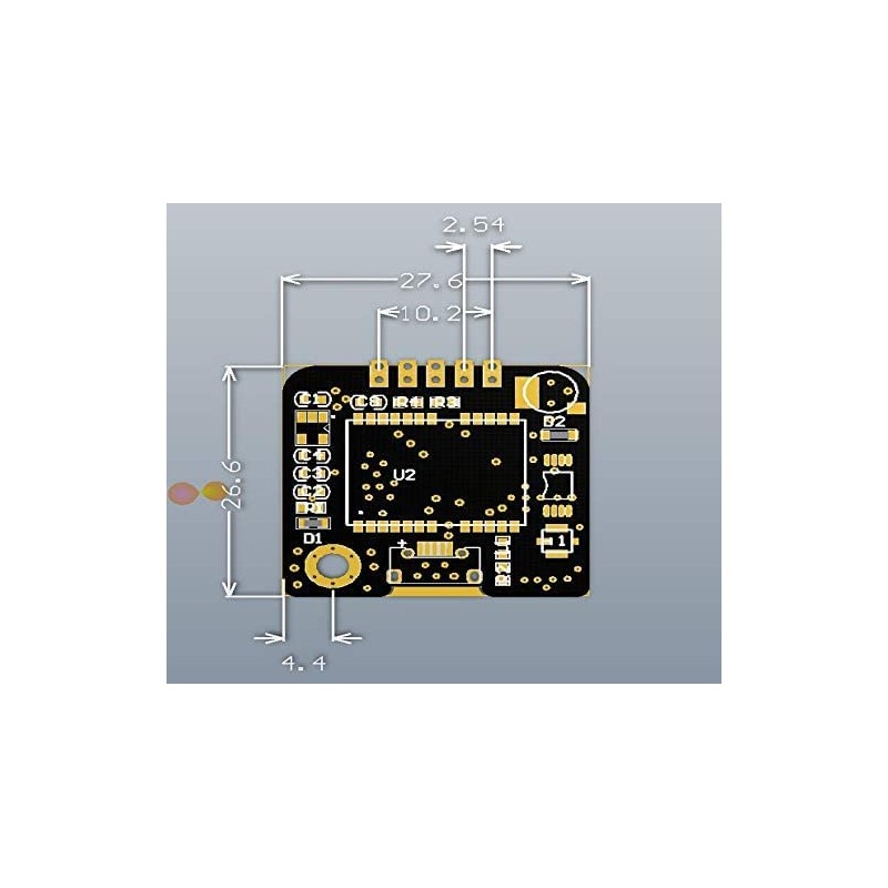 2-Pack High Sensitivity GPS Module for Arduino and Drones