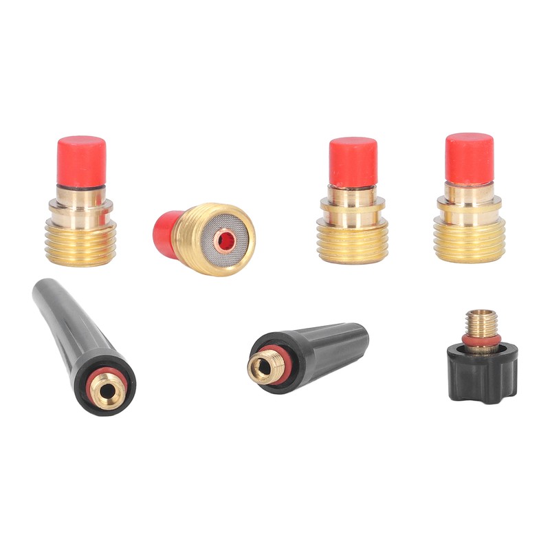 26Pcs TIG Welding Torch Tool Glass Cup Gas Lens Welding