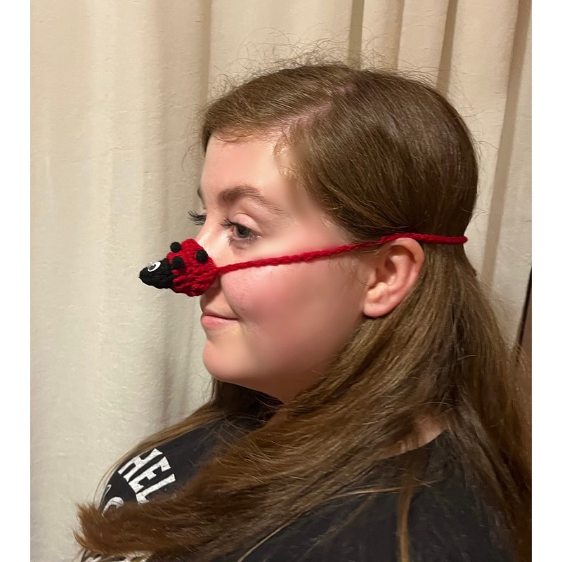 Ladybird Nose Warmer!