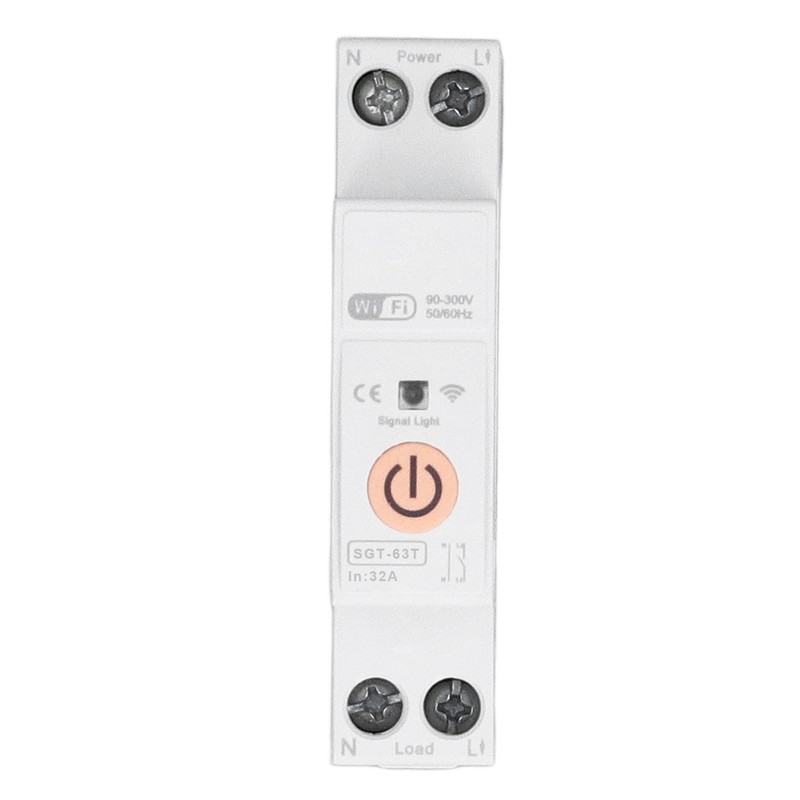 Din Rail Circuit Breaker Remote Control Smart WIFI Switch for
