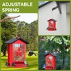 Squirrel Proof Bird Feeder for Outdoors Hanging, Metal Wild Bird