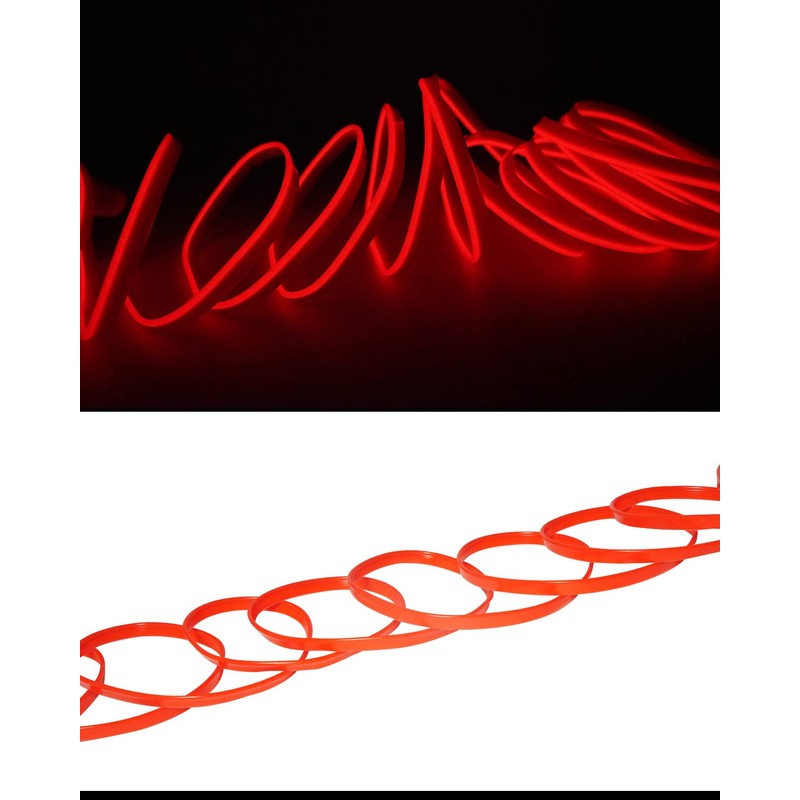 El Wires Neon Light 5m/16ft for Interior Car Decorative Atmosphere