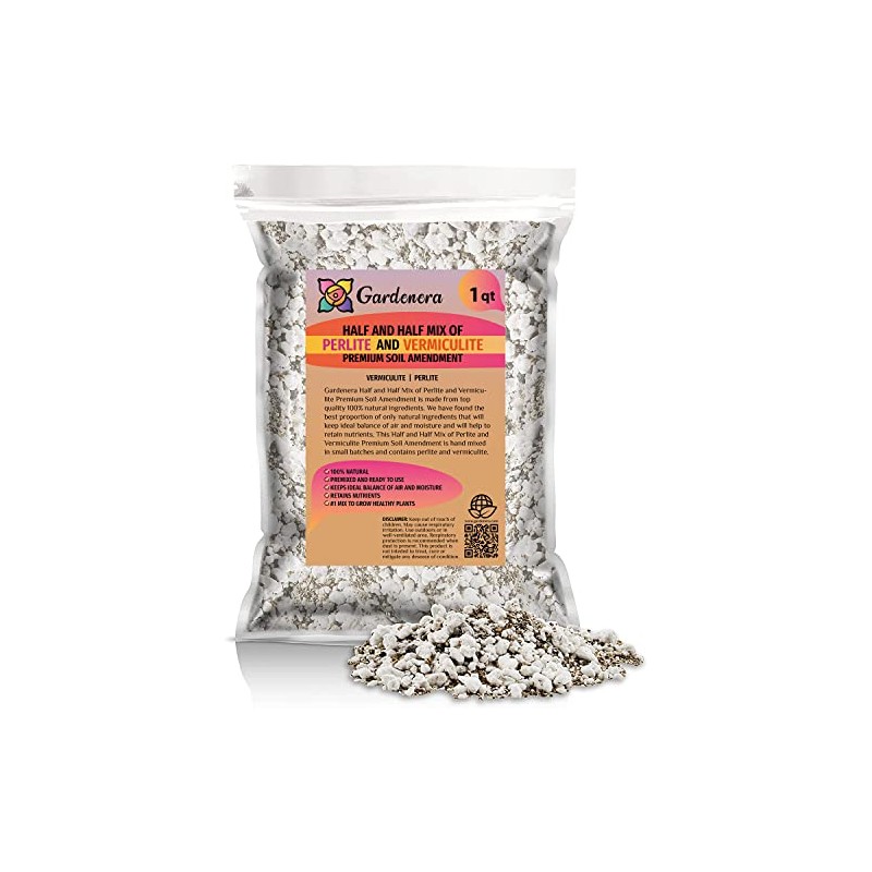Premium Perlite and Vermiculite Blend for Seedling, Cuttings, and Propagation