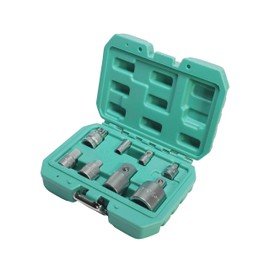 WIESEMANN 1893 81482 Transition Pieces 1/4 Inch 3/8 Inch 1/2 Inch & 3/4 Inch Made of Q-30 Steel I Adapter Attachment for Indoor and Outdoor Use in Tool Box