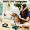 Standing Misting Cooling System 8 Meter Line Thread Standing Misters