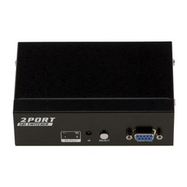 KALEA-INFORMATIQUE 2 Port SDI Switch Splitter 2 BNC SDI Input to One Output Compatible with SD-SDI/HD-SDI and 3G-SDI 297MB/s, with Remote Control and Control via RS232 COM Port