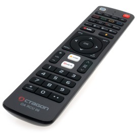 Octagon OA RCU 06 Original Remote Control for Spirit 4K Android TV & Spirit PRO 4K Android TV - 2-in-1 Function without Learning for Your Receiver & Learning for Your TV, Remote Control