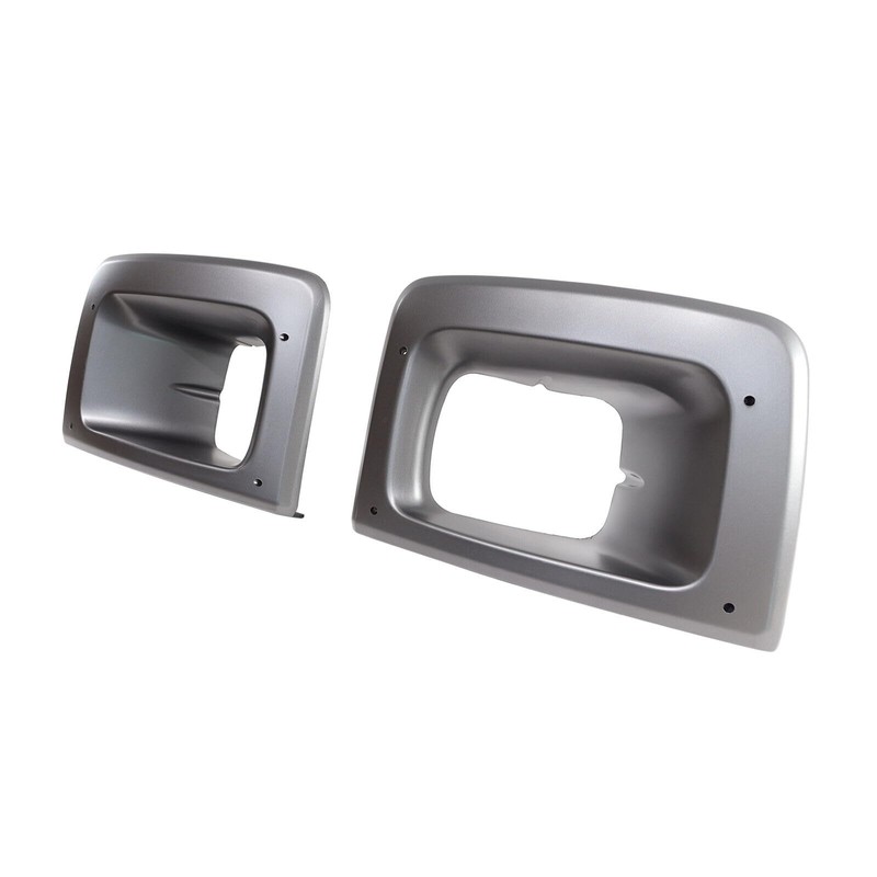 MGWILL Pair Headlight Bezel Trim Compatible with 2003-2009 C6500 C7500