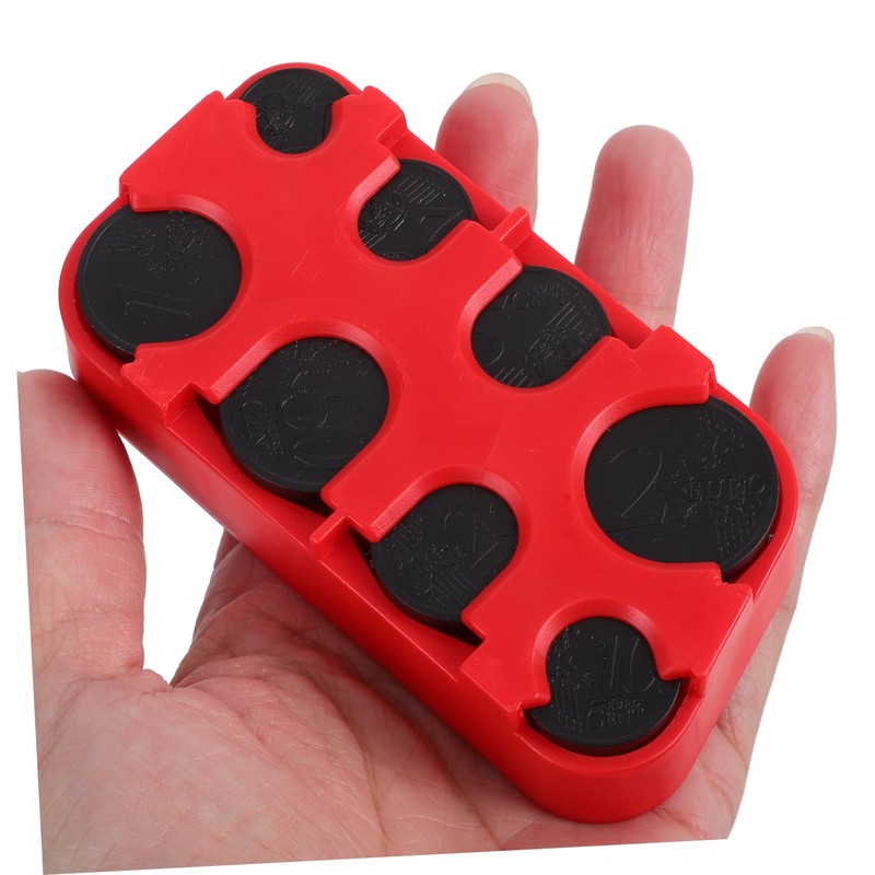 DOITOOL Creative Coin Holder Storage Box Portable Coin Storage Case