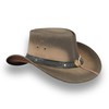 Leatherick Cowboy Hat for Men - Western Aussie Style Outback