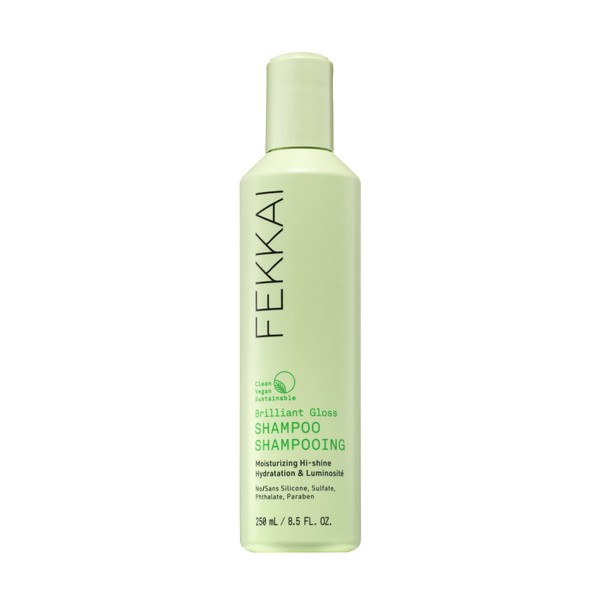 Fekkai Brilliant Gloss Shampoo - 8.5 oz - Revives & Nourishes Dry, Frizz-Prone Hair - Salon Grade, EWG Compliant, Vegan & Cruelty Free