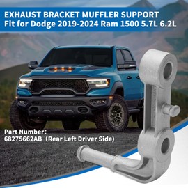 Rear Exhaust Bracket for Dodge Ram 1500 5.7L & 6.2L 2019-2024, Passenger Side Muffler Support Assembly Bracket, Replacement for 68395841AA