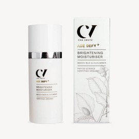 Age Defy+ Brightening Moisturiser 30ml | Natural & Organic Anti-Ageing Face Cream by Cha Vøhtz | Day & Night Moisturiser for Mature Skin | Paraben Free & Ethyl Alcohol Free | Cruelty Free & Vegan
