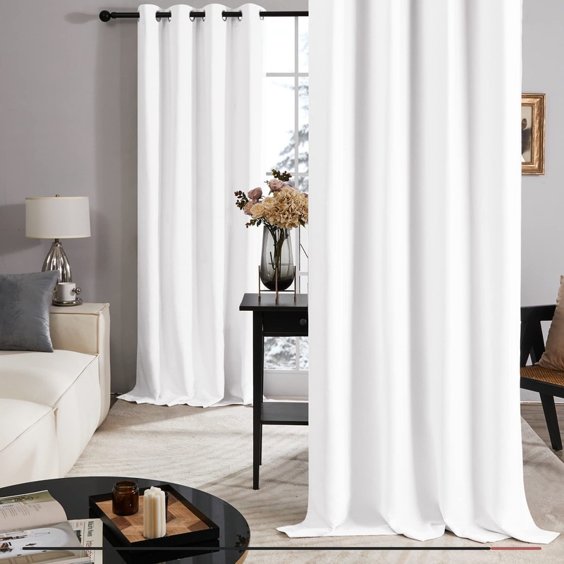 Deconovo 100% Blackout Curtains - 2 Layers, Thermal Insulated, Noise-Reducing