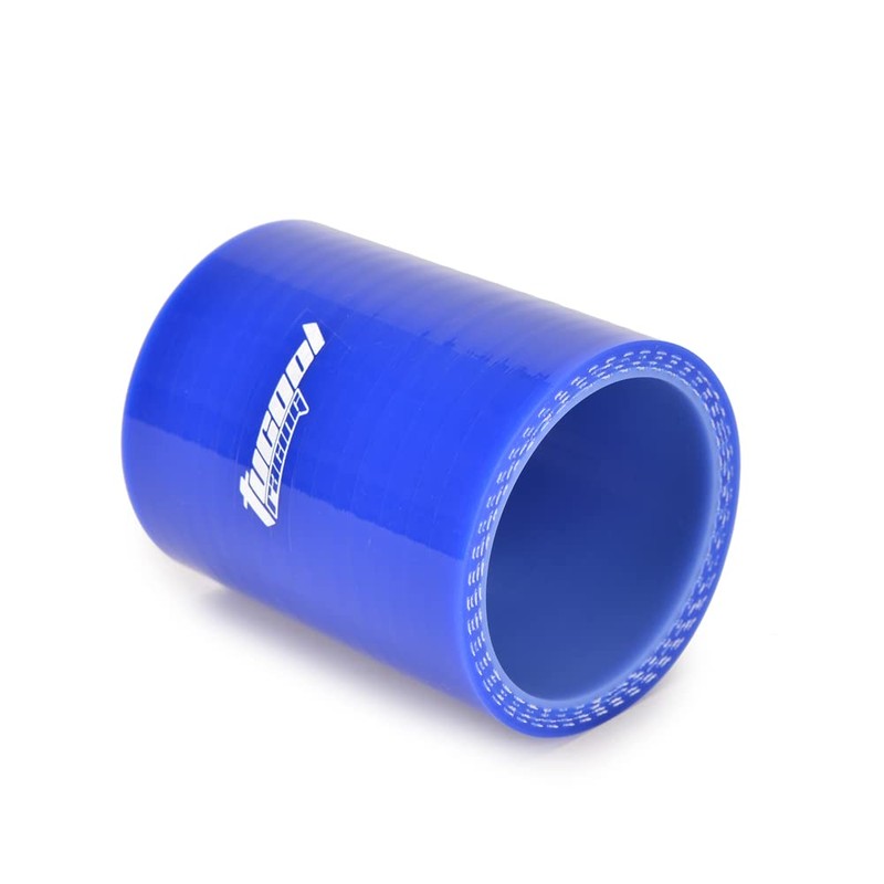 Tucool Racing Silicone 4-Ply Straight Coupler Silicone Hose with T-clamp