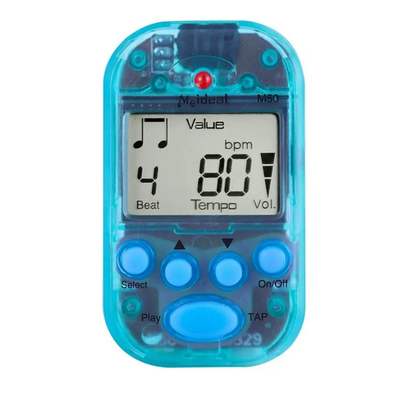 Mini Digital Metronome for Music Practice – Clip-On LCD Tempo