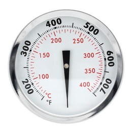 BBQ Future 67088 Grill Thermometer Replacement for Weber Genesis 300 and Summit Series Grills, Thermometer Gauge for Weber Genesis E/S-310, E/S-330, Temperature Center Mount 2-3/8" Diameter