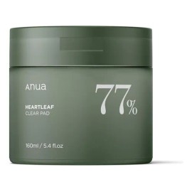 ANUA Heartleaf 77% Almohadillas Pads de Tónico 70 Unidades, almohadilla con PHA para exfoliar y eliminar piel muerta - De uso diario y pH bajo